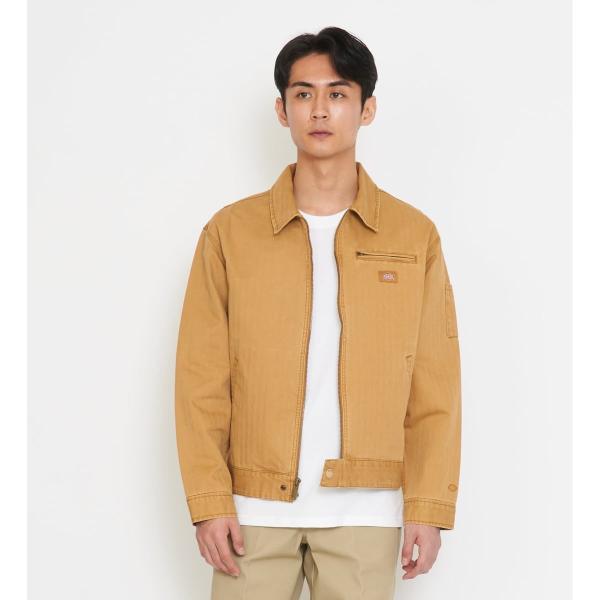 【極美品】45rpm ブラウン ヘリンボーンジャケット サイズ4 中綿 Dickies（ディッキーズ） ヘリンボーン ジャケット : マルイ(丸井