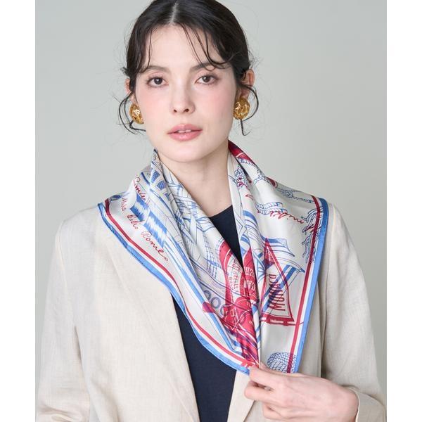 シルクスカーフ ボンメール《manipuri》 : マルイ(丸井)Yahoo!店