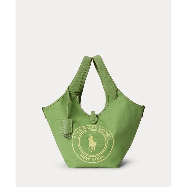 新品未使用 ラルフローレン Polo Play ロゴ キャンバス トート POLO RALPH LAUREN（ポロ・ラルフローレン） Polo Play ロゴ