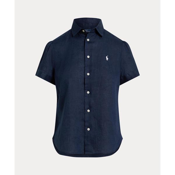 週末セールPOLOポロラルフローレンショートスリーブリネンシャツ POLO RALPH LAUREN（ポロ・ラルフローレン） リネン ショートスリーブ