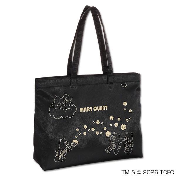 新品未使用 MARY QUANT 大容量バック MARY QUANT（マリークヮント） Care Bears(TM) ゴールドプリント