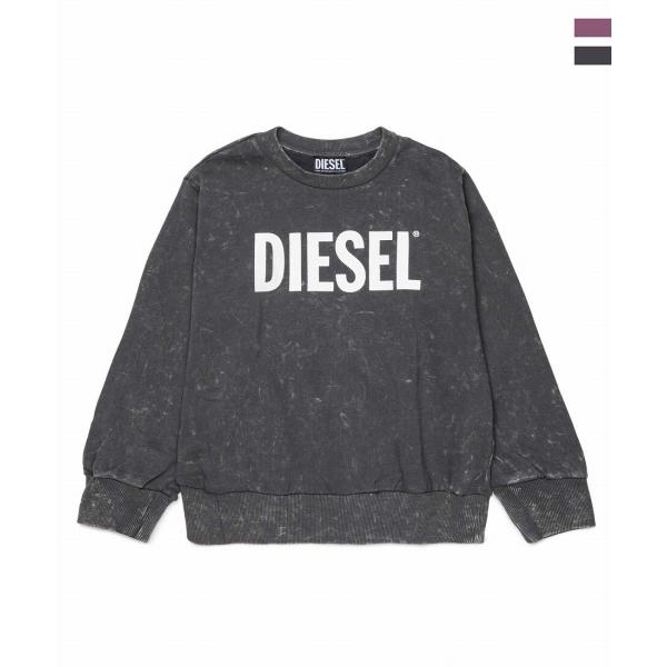 DIESEL Kids ＆ Junior ブランドロゴスウェットプルオーバー