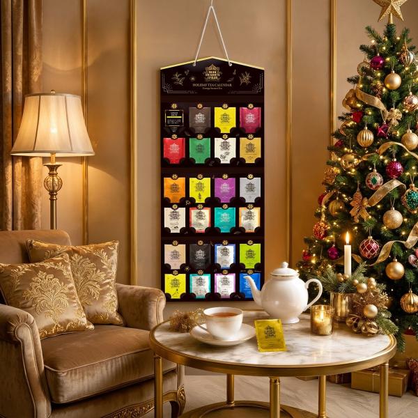 HOLIDAY TEA GIFT クラシックゴールド （紅茶のアドベントカレンダー）