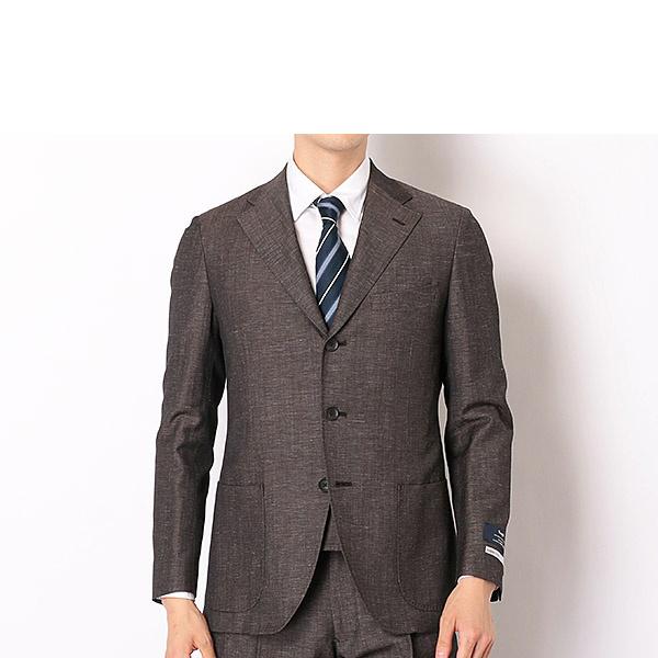 SUIT SELECT Marzotto サイドアジャスター 3ピース 背抜き SUIT SELECT