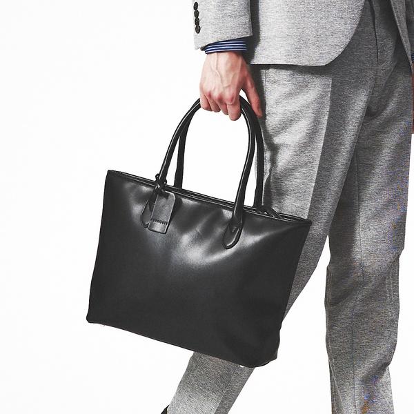 ABAHOUSE 【WEB別注】スプリットレザー トート バッグ / 天