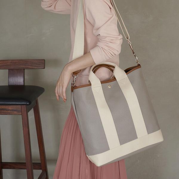 TOPKAPI（トプカピ） スコッチグレイン ネオレザー 縦型 A4 トート