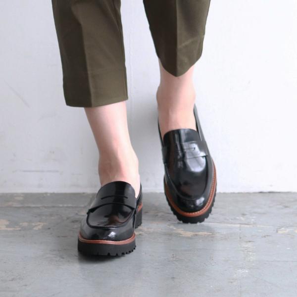 ファビオ ルスコーニ（FABIO RUSCONI）/FABIO RUSCONI◆2．8cmヒール◆EVAタンクソールモカシューズ FABIO RUSCONI（ファビオルスコーニ） FABIO RUSCONI◇2.8cmヒール