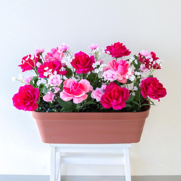 (PF015-LB)H約43cm×W約60cm(プランターサイズ：H約18cm×W約50cm×D約20cm)