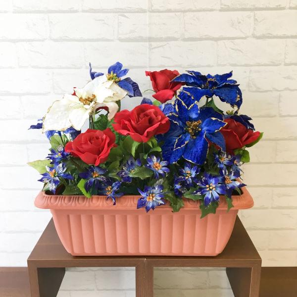 Pf181 造花プランター ポインセチア プランター 造花 冬装飾 店舗装飾 ポインセチア パチンコ店 住宅展示場 工事現場 美容室 ストアディスプレイ 通販 Buyee Buyee Japanese Proxy Service Buy From Japan Bot Online