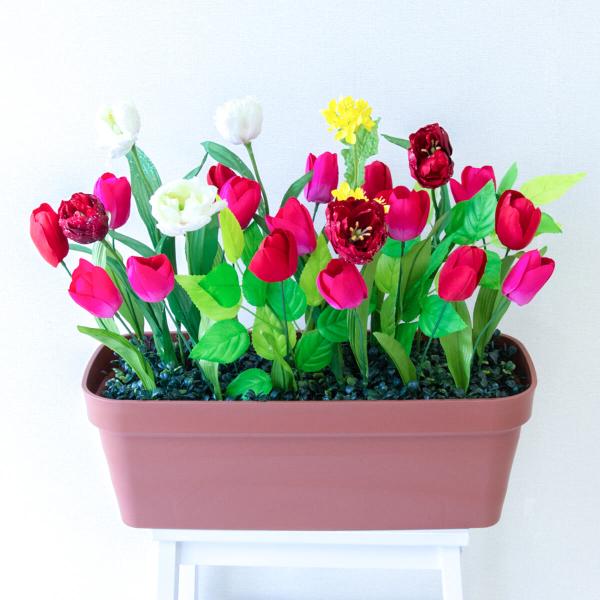 (PF539-LB)H約47cm×W約55cm(プランターサイズ：H約18cm×W約50cm×D約20cm)