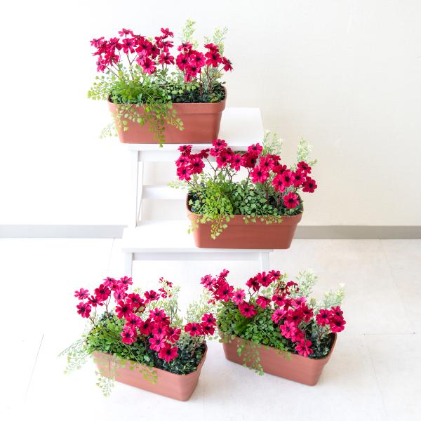 (PF724-MINI)H約30cm×W約35cm(プランターサイズ：H約12cm×W約30cm×D約13cm)