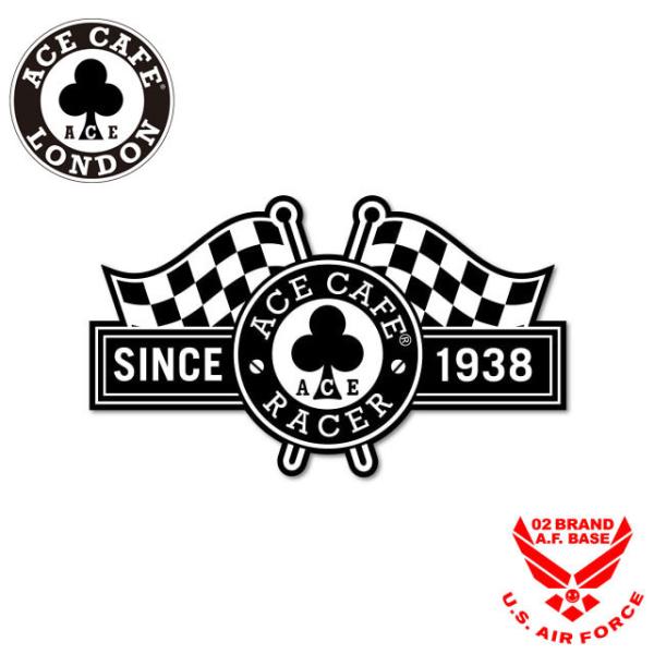 G[XJtFh fJ[ fJ[ Racer Flag XebJ[ Y V2022Nf ACE CAFE LONDON ace-n019de