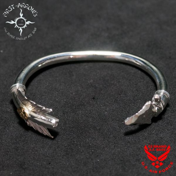 ♥FIRST ARROW's ファーストアローズ バングル SV/K18 02brand_br-067