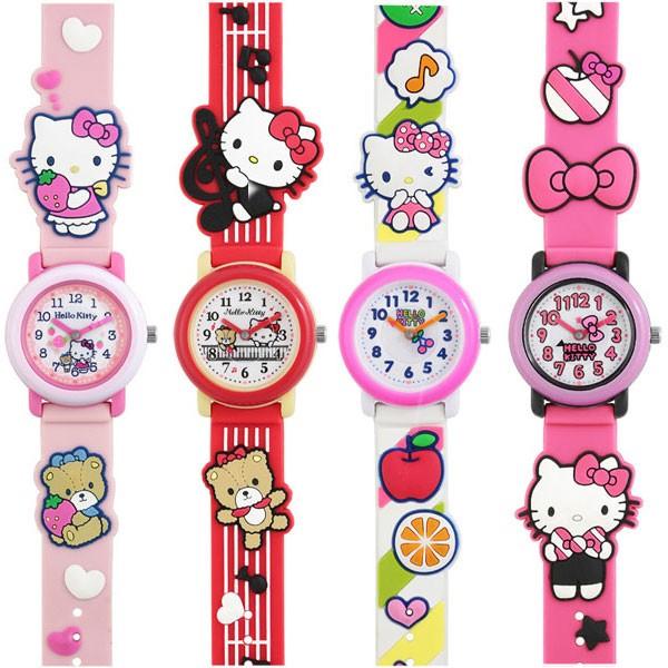 サンリオキャラクター ハローキティ キッズウォッチ デコウォッチ 腕時計 Sanrio Charactre Watch キャラクターウォッチ 子供腕時計