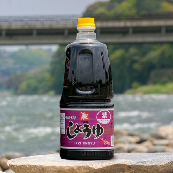 緑屋本店　紫　1.5L　うまくち醤油　一騎印