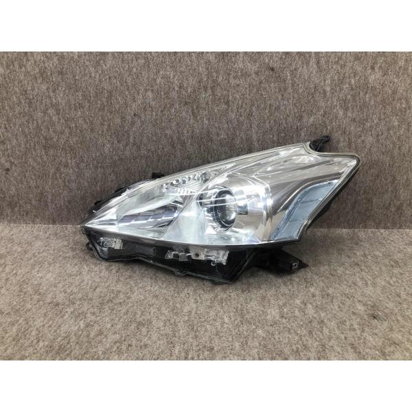 磨き済み トヨタ プリウスα ZVW40/ZVW41 前期 左ヘッドライト ハロゲン