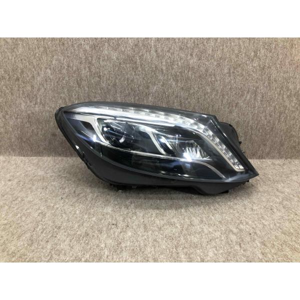 磨き済み メルセデス ベンツ W222 前期 純正 ヘッドライト 右