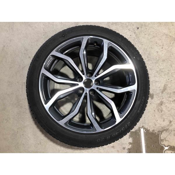 超美品　 x3 x4 (G01・G02) スタッドレス ホイール BMW X3 X4 G01 G02 純正 20インチ 9.5J +43 PCD112 5穴 6877330