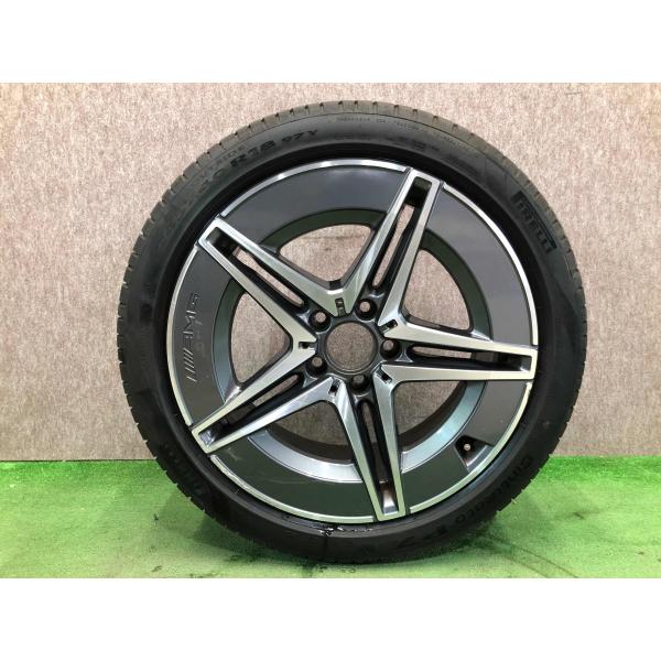 美品！メルセデスベンツAMG 純正アルミホイール　W206 8.5j-18 タイヤ付 ベンツ Cクラス W206 純正 AMG 7.5/8.5J 18インチ PCD1125穴