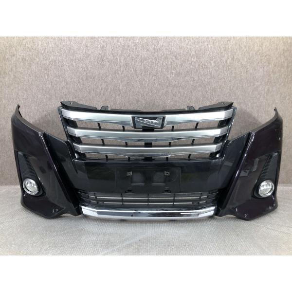 ノア Si ZRR80W 前期 純正 フロントバンパー 52119-28G80 09428_1kc24011539