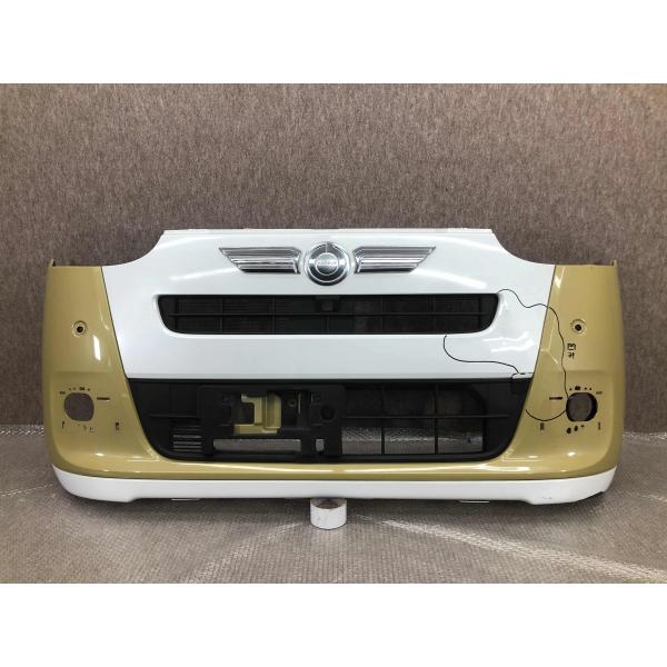 送料込 ムーヴキャンバス LA850S ストライプスG フロントバンパー ダイハツ ムーヴ キャンバス LA850S/LA860S 純正 フロントバンパー