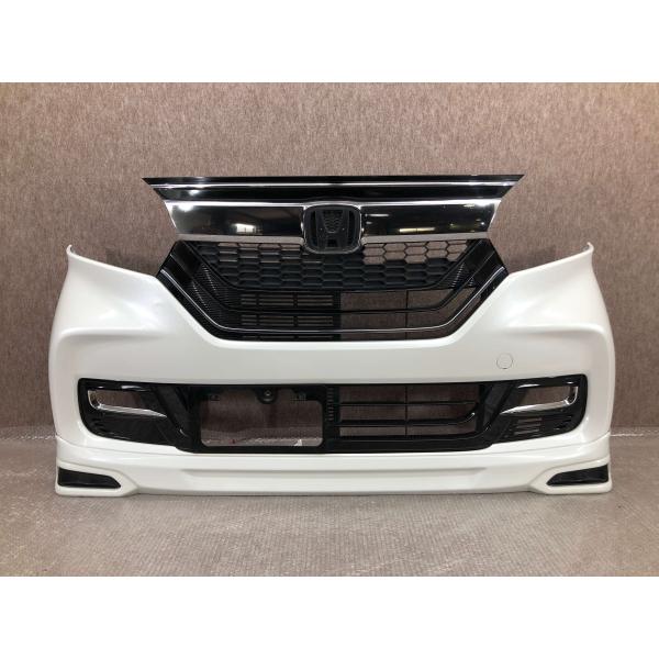 ホンダ N-BOX JF3/JF4 前期 カスタム 純正 フロントバンパー 71101-TTA