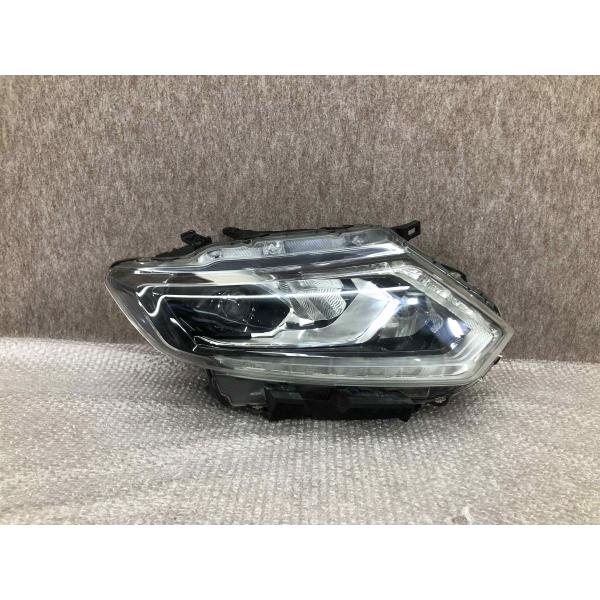 磨き済み 前期 日産 エクストレイル T32 右ヘッドライト LED KOITO 100