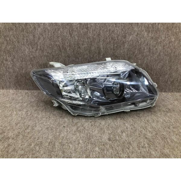 美品 磨き済み カローラ フィールダー NZE141G 純正 HID ヘッドライト