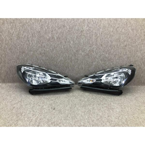 磨き済み GE8 フィット 純正HIDヘッドライト左右 STANLEY P9604 : 拓海