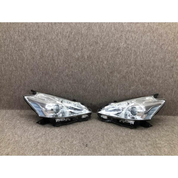 磨き済み トヨタ プリウスα ZVW40/ZVW41 前期 左右ヘッドライト