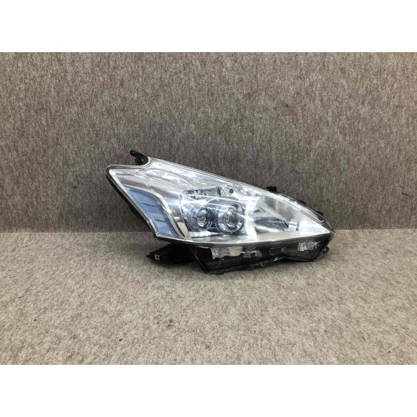磨き済み プリウス α ZVW40W 前期 純正 LED ヘッドライト 右 KOITO 47