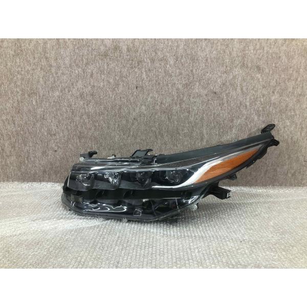 レンズ美品 磨き済み トヨタ プリウス PHV ZVW52 左 ヘッドライト LED