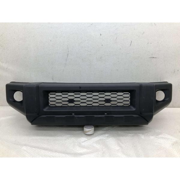 ジムニー jb64純正フロントバンパー R7年新車外し品 ジムニーJB64新車外し純正フロントバンパー黒 XG