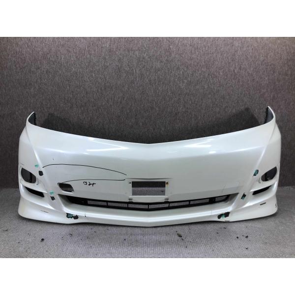 【まゆ】アルファード10 フロントバンパー　エアロ 09428_1zeb24021223