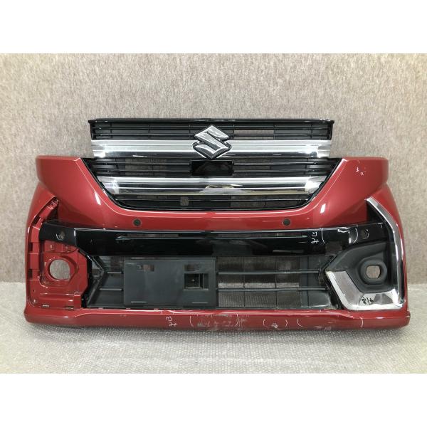 MK94S スペーシア 純正 フロントバンパー (ZYW オフブルーメタリック