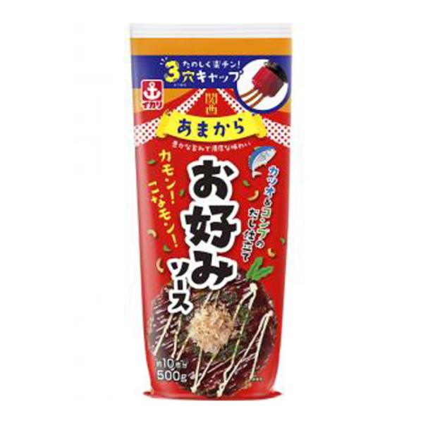イカリソース 関西あまからお好みソース 500g×10個入 イカリ おこのみ