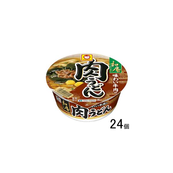 678円 当店は最高な サービスを提供します 送料無料 カップ麺 東洋水産 マルちゃん 和庵 味わい牛肉の肉うどん 80g×12個入×1ケース