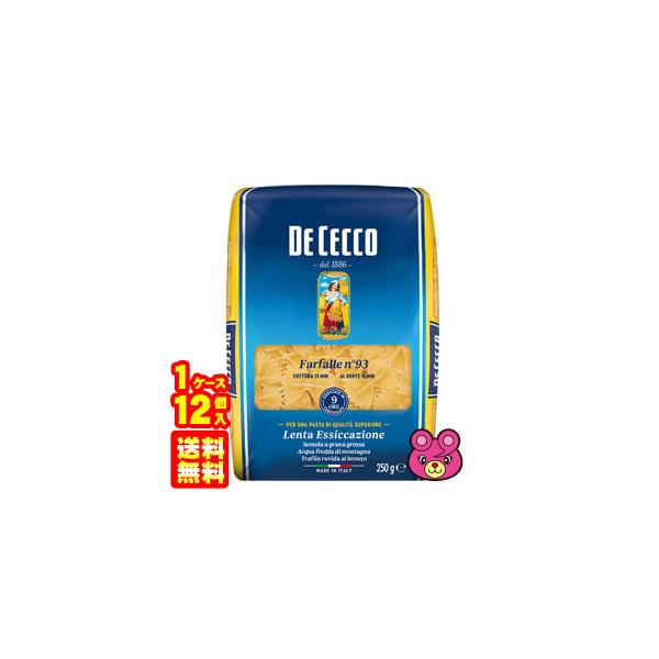 t[Y fBE`FR No.93 t@t@[ 250g×12 KAi fB`FR DE CECCO ^Hi