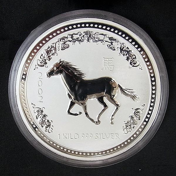 オーストラリア 銀貨 馬 1kg 30ドル 2002年 :mds071:コインの窓口 