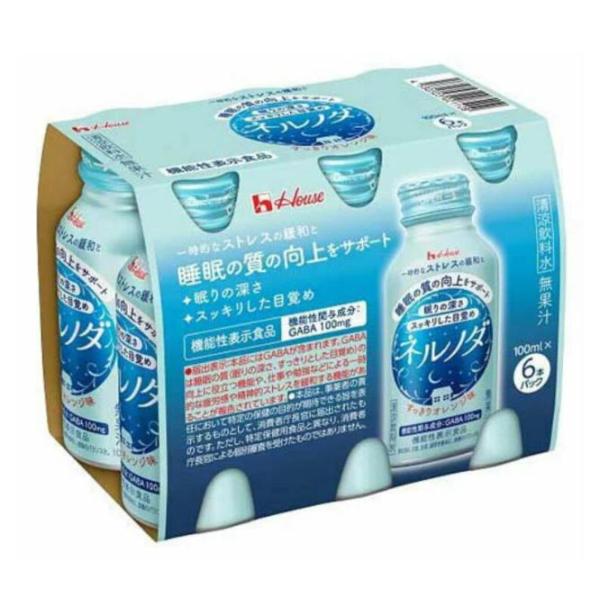 他サイト： ハウス GABA ネルノダ 100mL×6缶【機能性表示食品】の商品画像