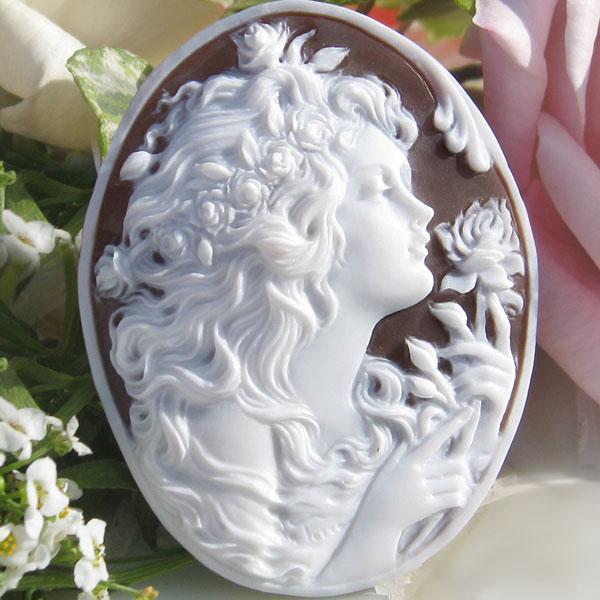 オパール 女性 カメオ ルース 【公式通販】