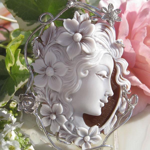 CAMEO（カメオ） イタリアン・ジュエリー Giovanni Romano作 シェル 