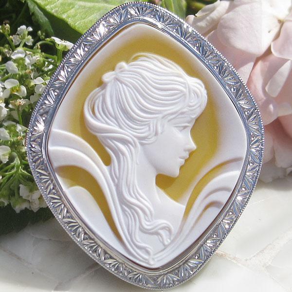 CAMEO（カメオ） 超レア ドイツIdar Oberstein産 ストーンカメオ 上質