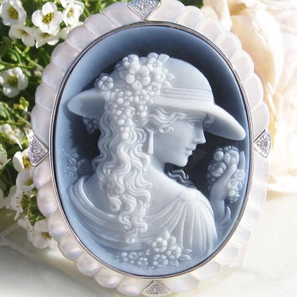 CAMEO（カメオ） ゲルハルド・シュミット作 ストーンカメオ 最高級