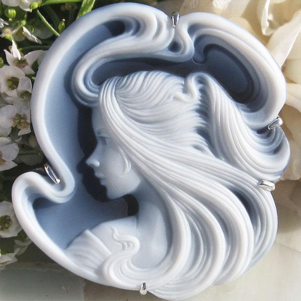 CAMEO（カメオ） 超希少作品 Michael Puester作 ストーンカメオ 最高級