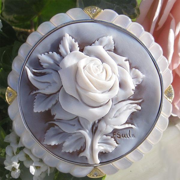 CAMEO（カメオ） シェルカメオ巨匠 Franco Scala作 シェルカメオ 天然