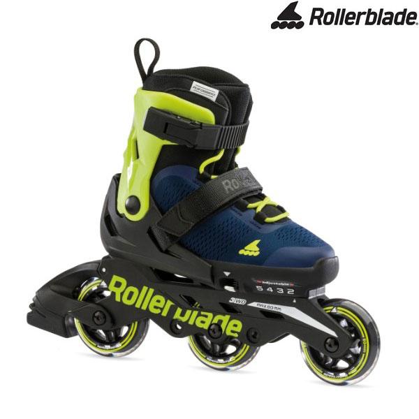 ■メーカー名：2024ROLLERBLADE■モデル名：MICROBLADE 3WD■品番：07221700159■カラー：BLUE ROYAL/LIME■サイズ(Kids)17.5-20.5｜21.0-23.0｜23.0-26.0, ad...