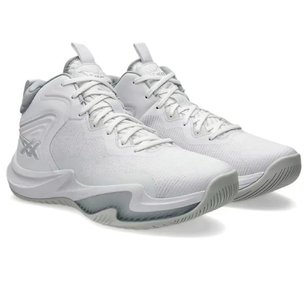 ■メーカー名：ASICS（アシックス）■品名：NOVA SURGE 3（ノヴァ サージ 3）■品番：1061A048-101■カラー：ホワイト/グレイシャーグレー■幅/ラスト：STANDARD■アッパー素材：人工皮革（合成皮革）・合成樹脂・...