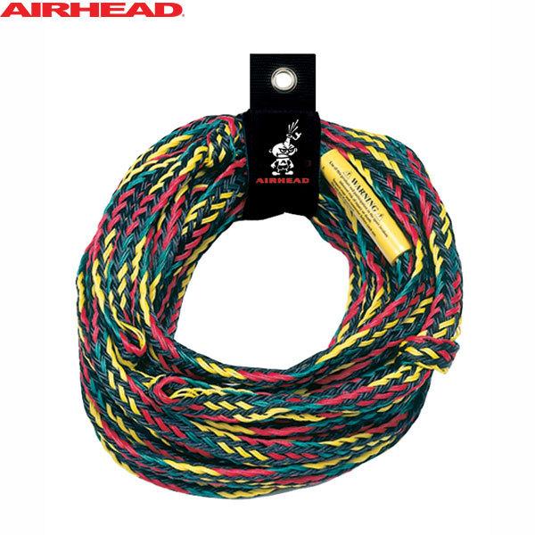 ■メーカー：AIRHEAD■モデル：1 Section 4 Ridersトーイングロープ■品番：AHTR-4000■規格長さ18ｍロープ強度1882kg(4人乗りタイプまで使用可) ■説明マリンチューブ用トーイングロープ。4人乗りタイプまで...
