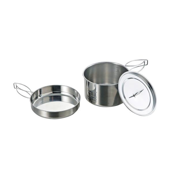 他サイト： CAPTAIN STAG M-5511 ステンレス ラーメンクッカー2Lの商品画像